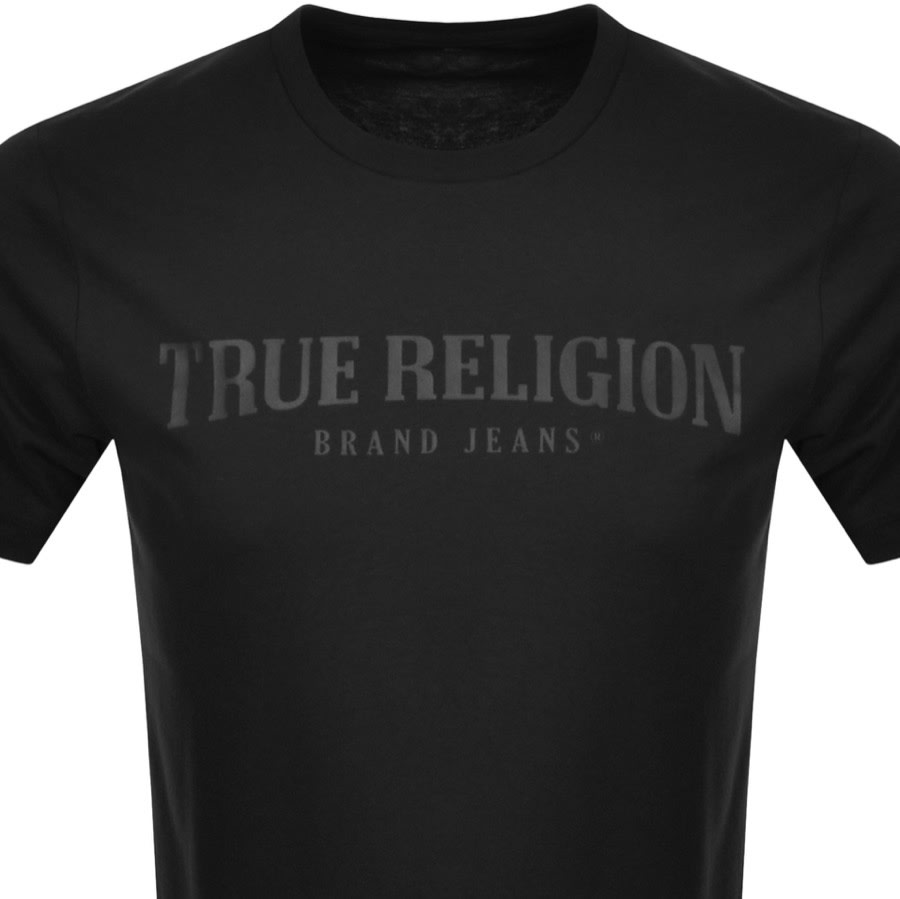 Alternative Image for ProductTrue Religion Arch Logo T Shirt Black2